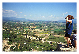 Luberon view, cycling Provence