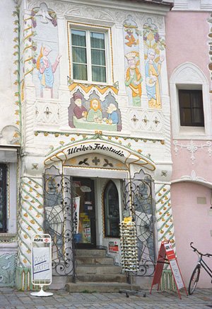Photo studio seen during 1999 trip