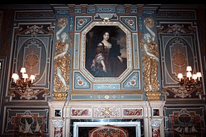 Beautiful Oil Picture Chevernay Chateau