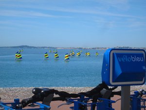 bicycles and sailboats